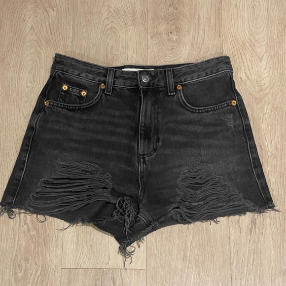 Topshop black shorts - Picture 1 of 3